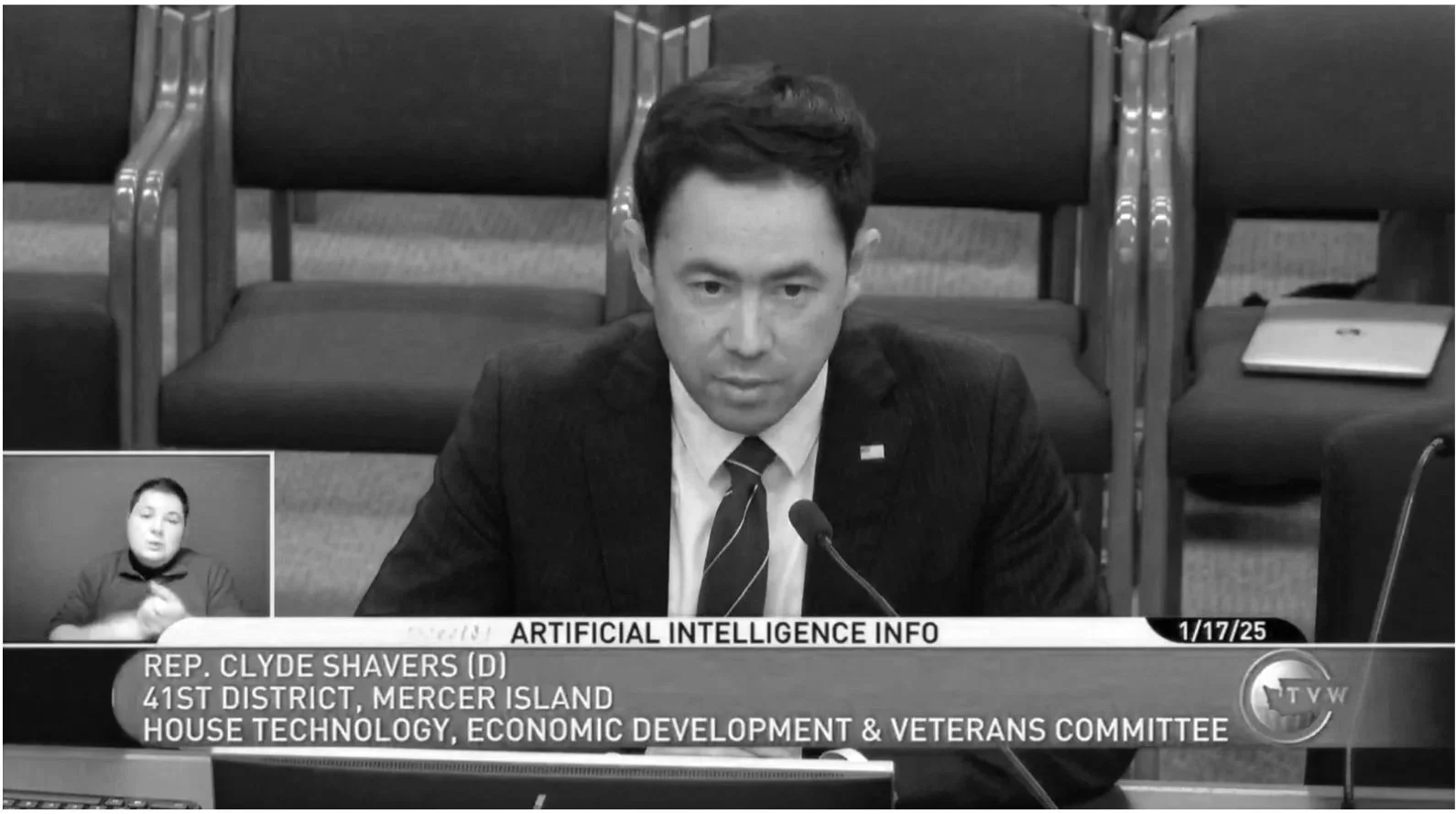 Rep. Clyde Shavers, sponsor of HB 1170