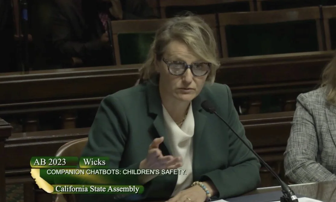 TCAI Bill Guide: SB 1119 and AB 2023, California’s child safety chatbot bills 