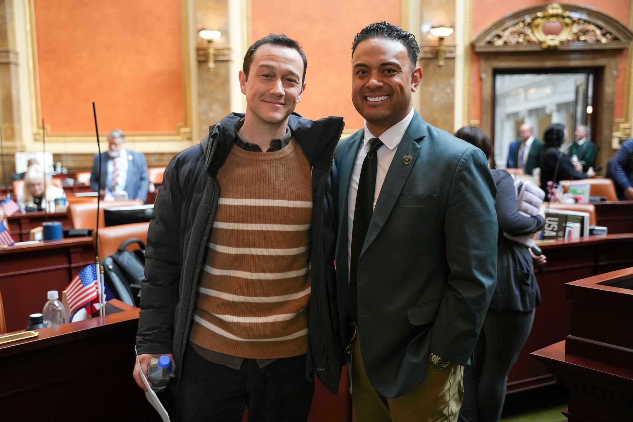 Why is actor Joseph Gordon-Levitt testifying to protect kids from AI? 