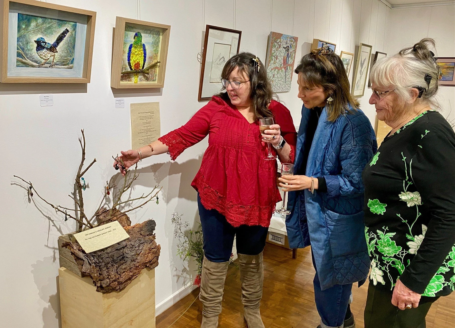 Morning Tea at Bellarine Woodlands Exhibition for Landcare Week