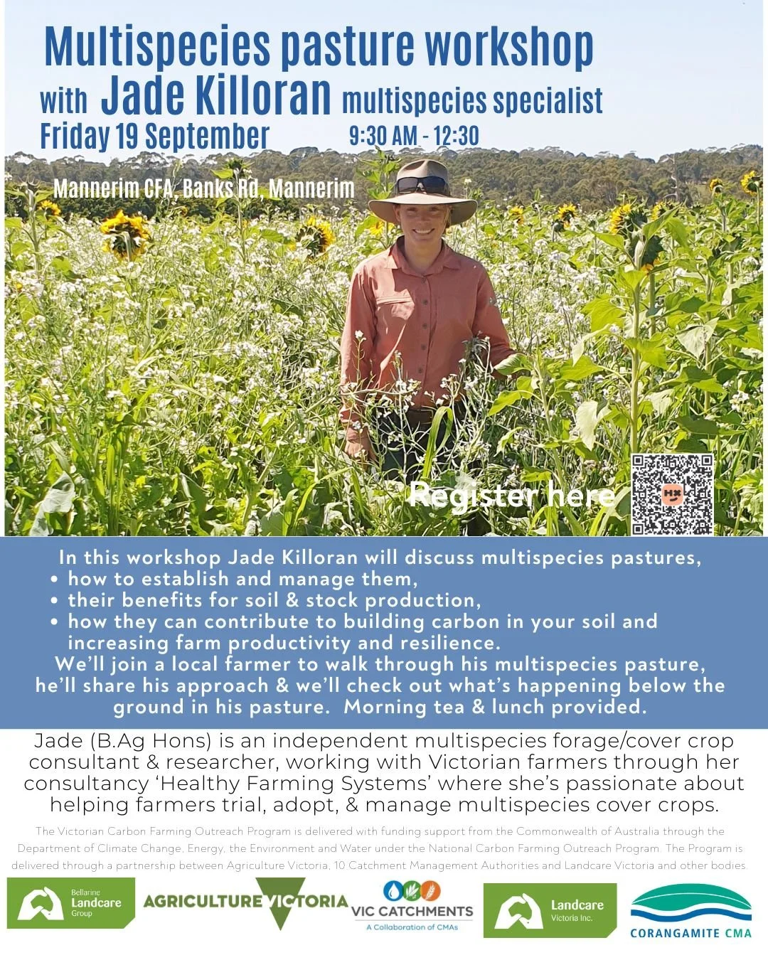 Multispecies pasture workshop Jade Killoran