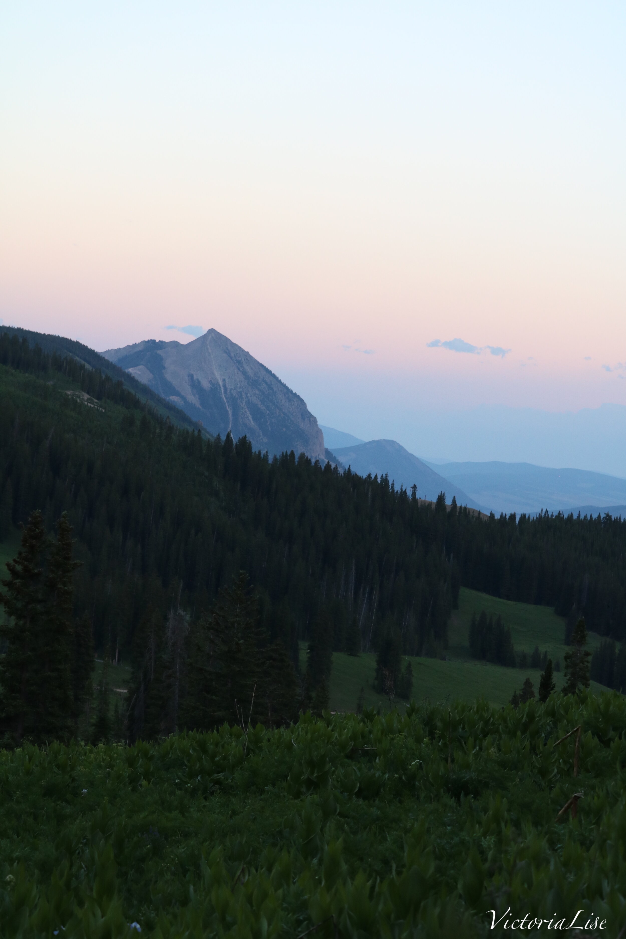 Paradise Divide Sunset, Colorado