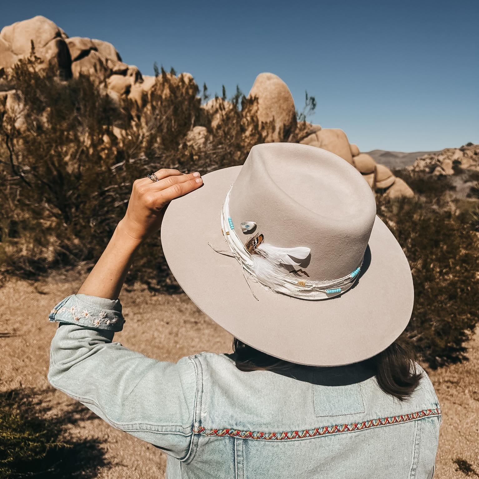 &ldquo;For all the adventures I have not seen.&rdquo; Our @brimroad hats are likely to make your next trip more memorable. Spotted: @tkmcgann1 took her desert-inspired hat to Joshua Tree last week 🌵