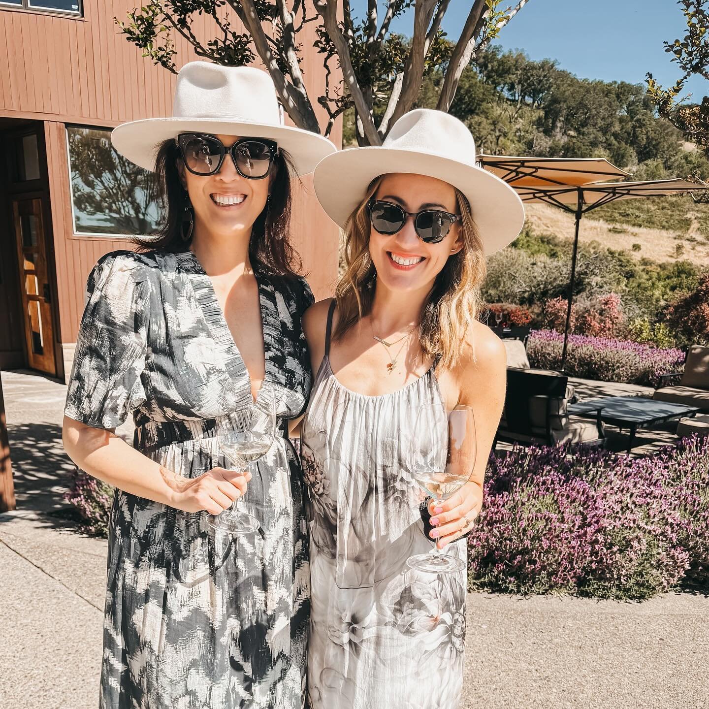A rigorous research project was conducted today: findings found a correlation between wearing a Brimroad hat, wine tasting and a good time ☀️ #brimroad #brimroadhats #handmadehats #customhats #Shoplocal #hatter #haymaker