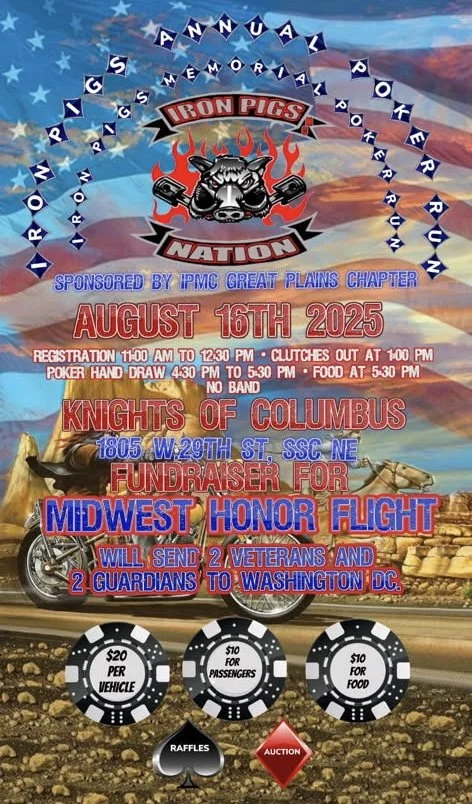 Iron Pigs Great Plains Chapter Annual Poker Run