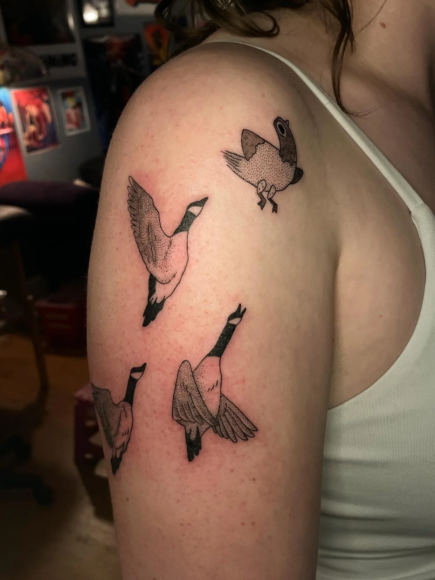 It meant to much to be trusted with doing such a sweet memorial tattoo for Clare!