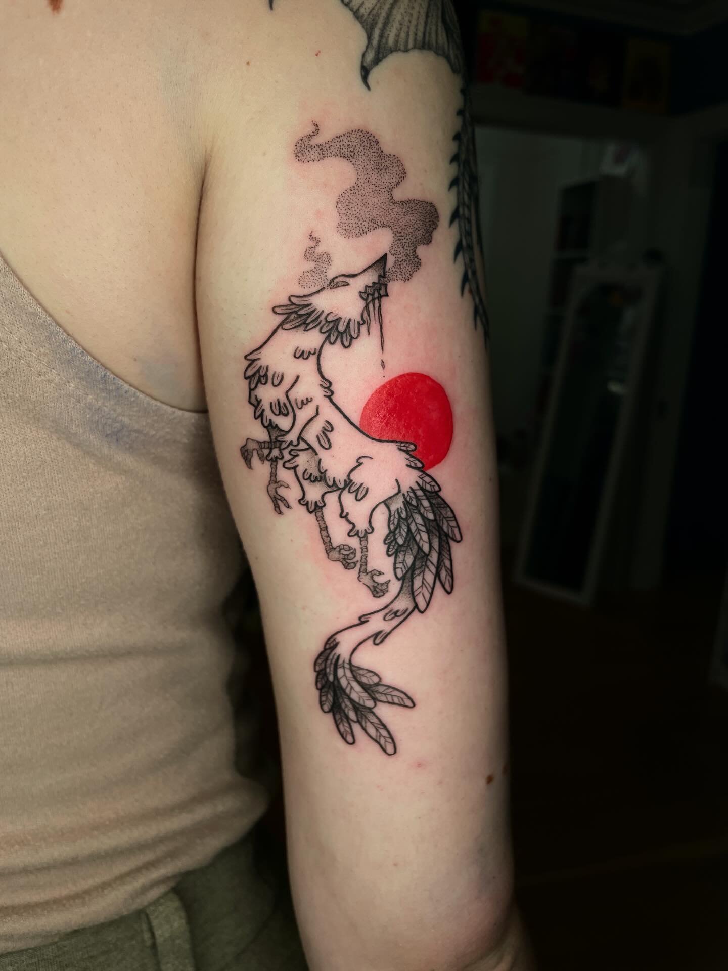 I thought of this!! With my brain!! And Audrey got it tattooed! That was really cool of her I am so stoked to see this design finally on skin :)

Also, now that I tag Queen Anne instead of Seattle, spambots have stopped commenting "send me this 