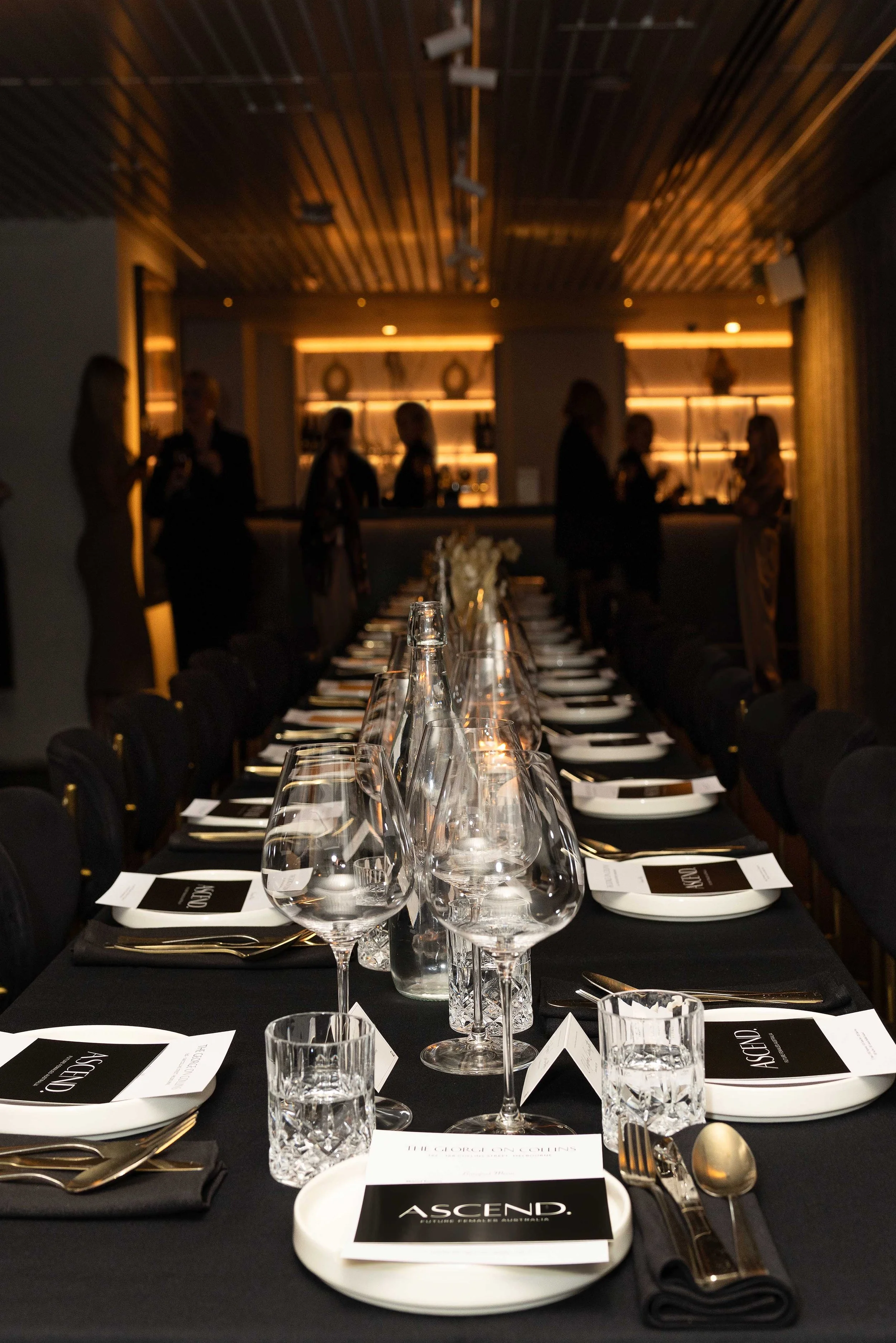 Ascend Melbourne Executive dinner at the George on Collins