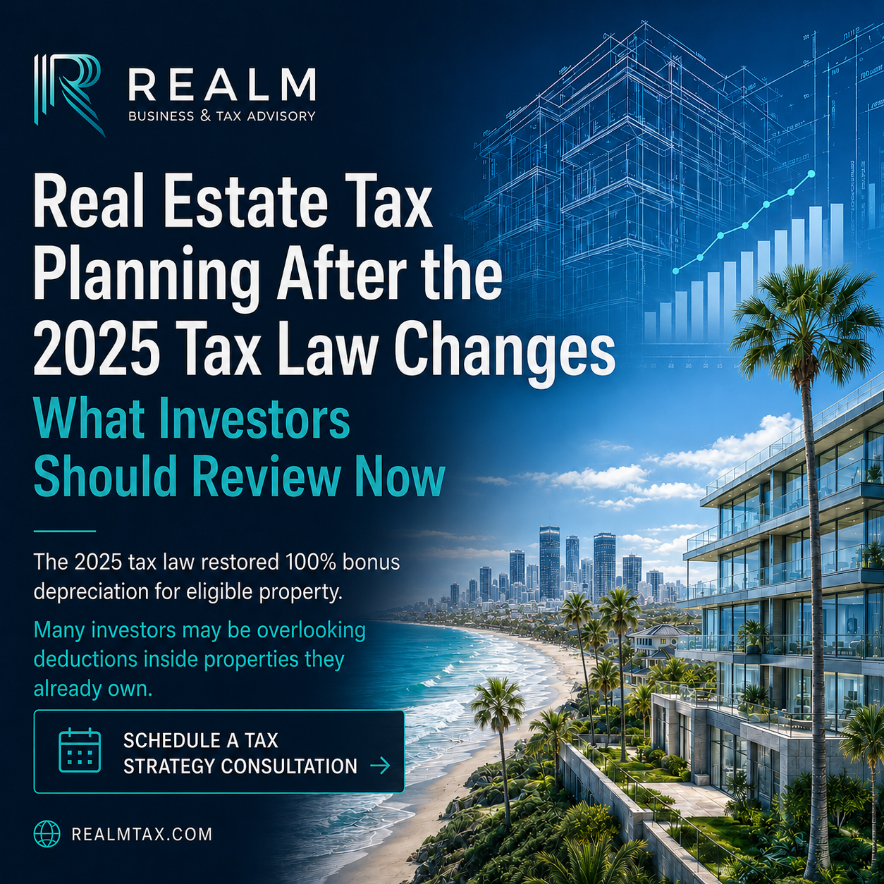 100% Bonus Depreciation Is Back: What Real Estate Investors Should Review Now