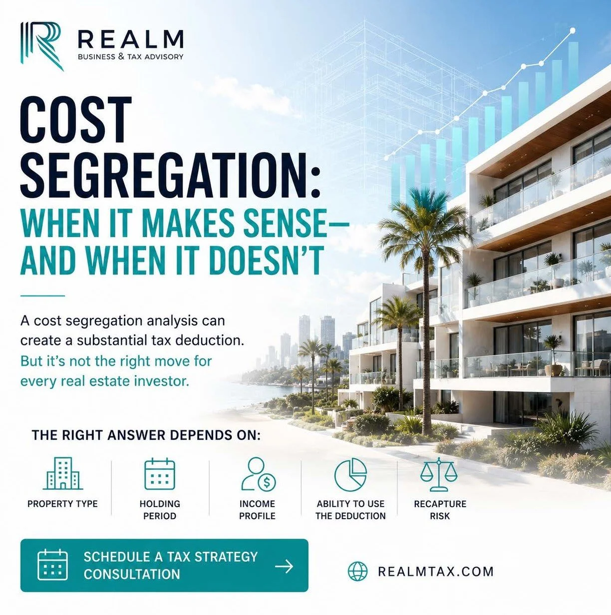 Cost Segregation for Real Estate Investors: When It Makes Sense—and When It Doesn’t