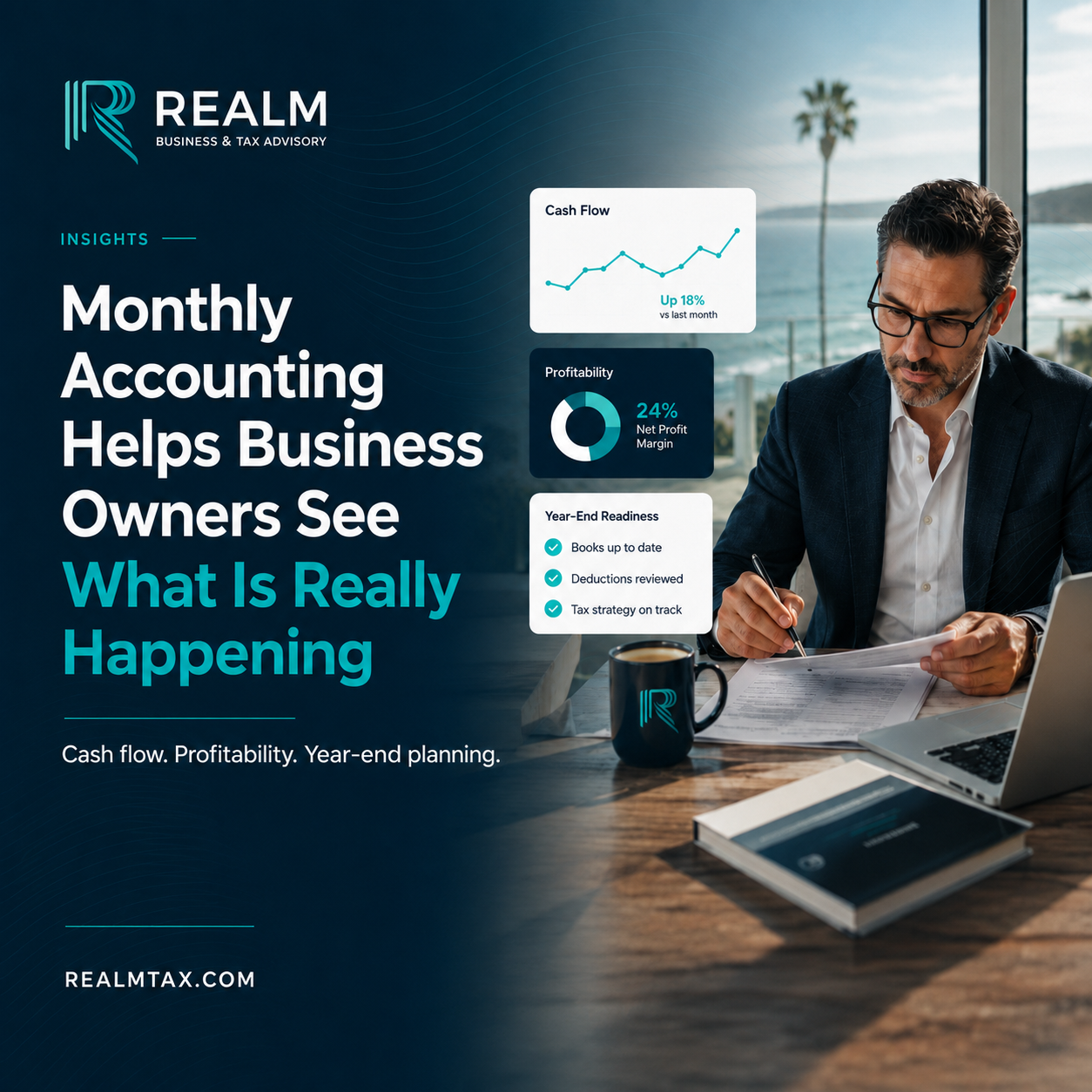 Monthly Accounting Helps Business Owners See What Is Really Happening