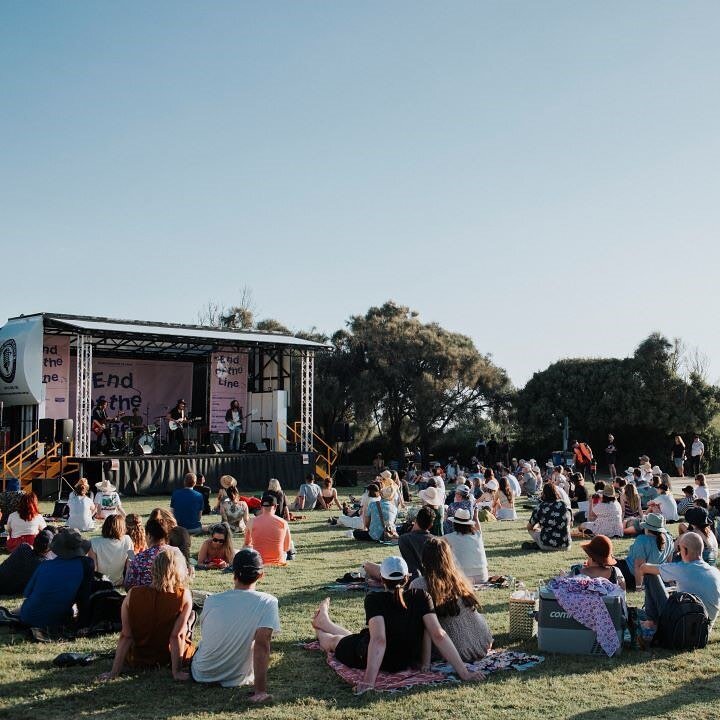 🎶 Not long to go! Get set for ALWAYS LIVE End Of The Line this Saturday!

We&rsquo;ve got a full line-up of live music from  @alex_lahey, @eliottmusic, @meghna.musicc and @phillytheaboriginal &ndash; plus entertainment from @kinetictheatreco, @l2r_d