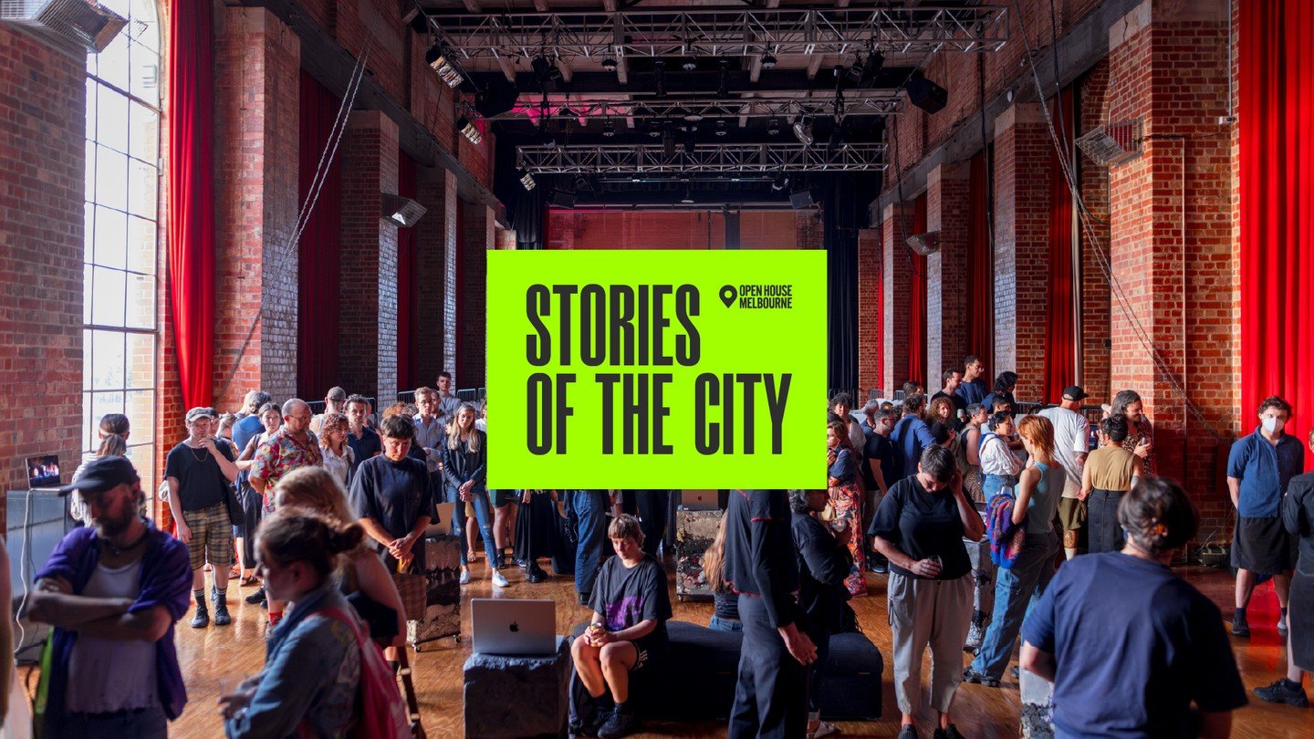 This year, @openhousemelb invites you to explore Stories of the City&mdash;a celebration of the personal, collective and overlooked stories embedded in our built environment.⁠
⁠
Over the weekend 25 &ndash; 26 July there are several sites in Hobsons B