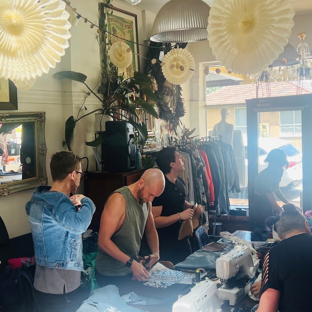 Check out these fabulous creations from our booked-out Customised Clothing Workshop session last week at @aaisforart ✨🌈

What a joy to see sustainability, creativity and queer joy all coming together at @midsummafestival! 

Check out more Midsumma W