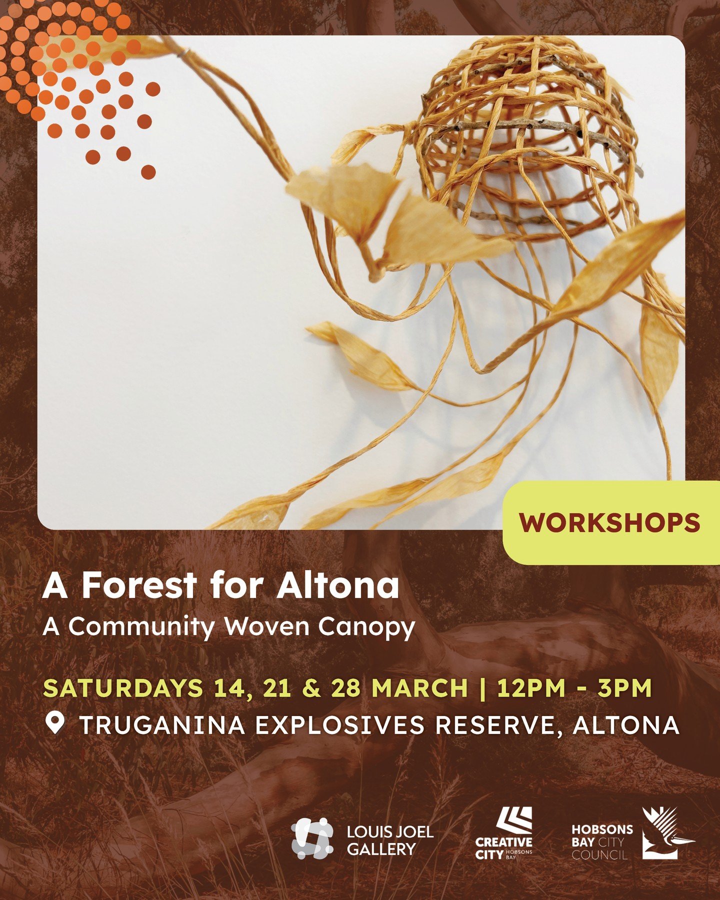 Dear Agnes contemporary public art program is returning to Truganina Explosives Reserve this March, and alongside the new artworks by 12 artists and collectives, we're excited to announce a public program of free walks, talks and workshops ✨🌿⁠
⁠
Joi