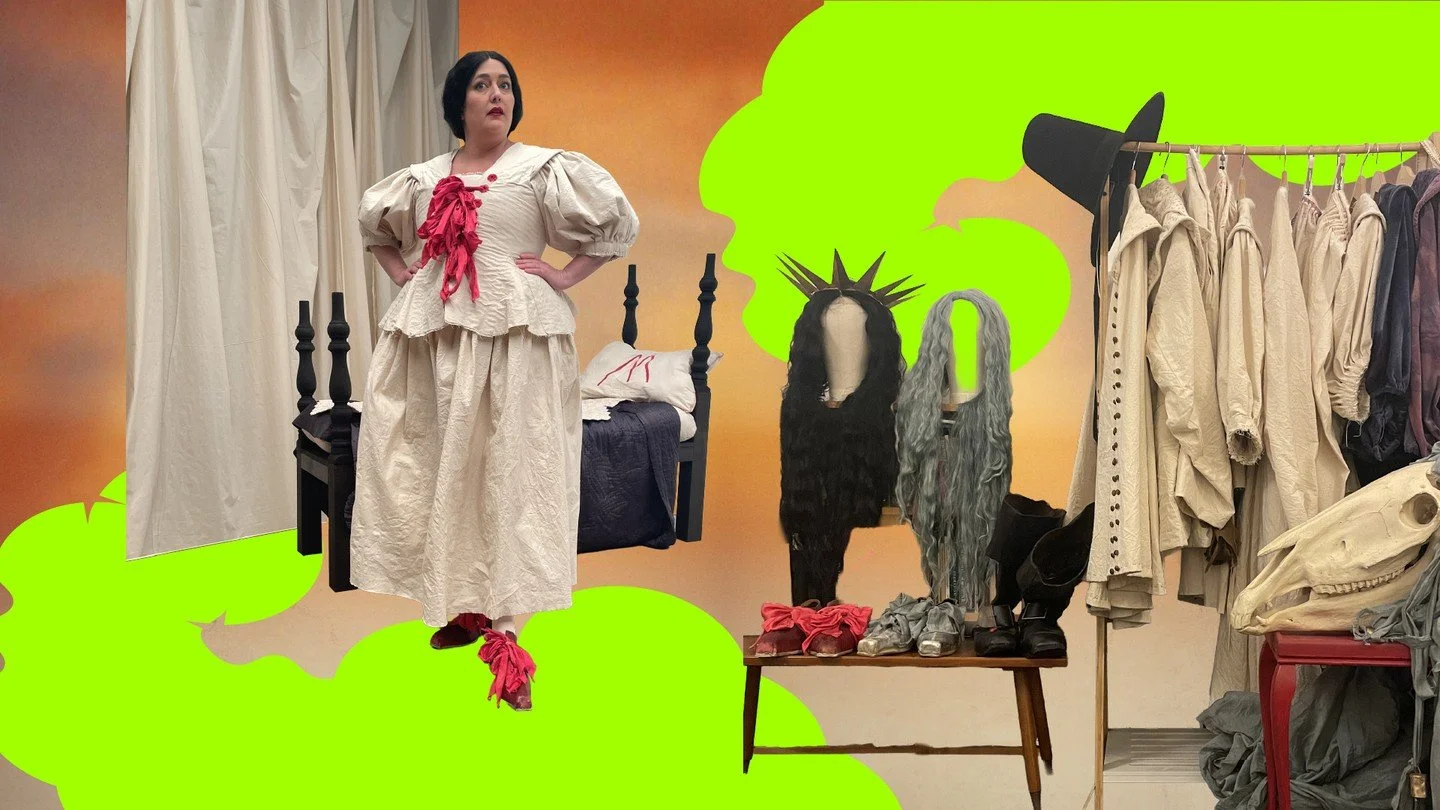 Kids aged 6 to 12 are invited to an imaginative costume-making workshop at @thesubstation ✨🧵⁠
⁠
Led by award-winning artist Katy B Plummer and inspired by her video installation 'Margaret and the Grey Mare', this hour-long session invites young part