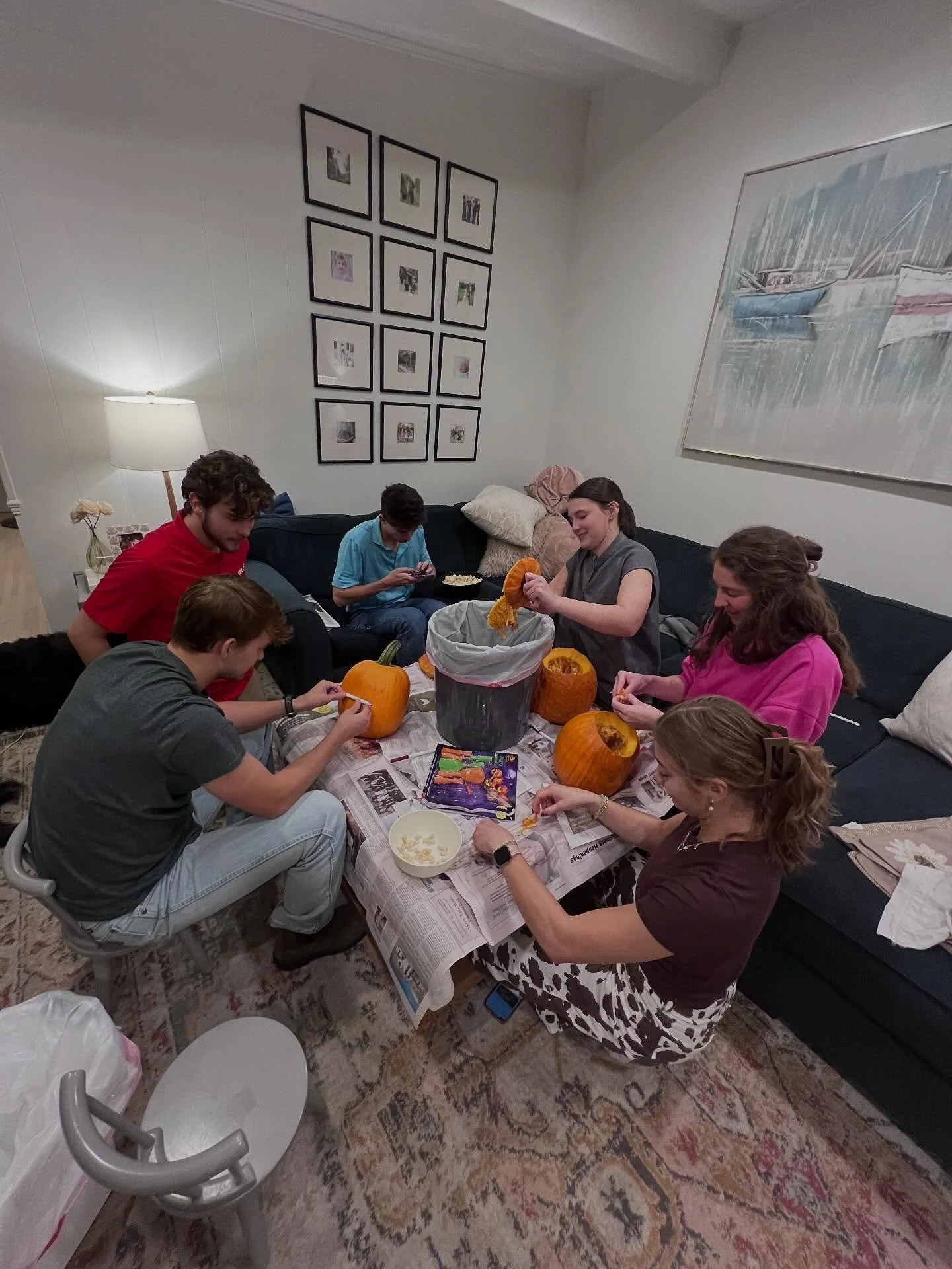 🎃🔪🏆 

Last Thursday, we hosted our First Annual Pumpkin Carving competition after class! So impressed by the participation &amp; pumpkins entered. It&rsquo;s feeling like fall around here 🍂🍁🍃