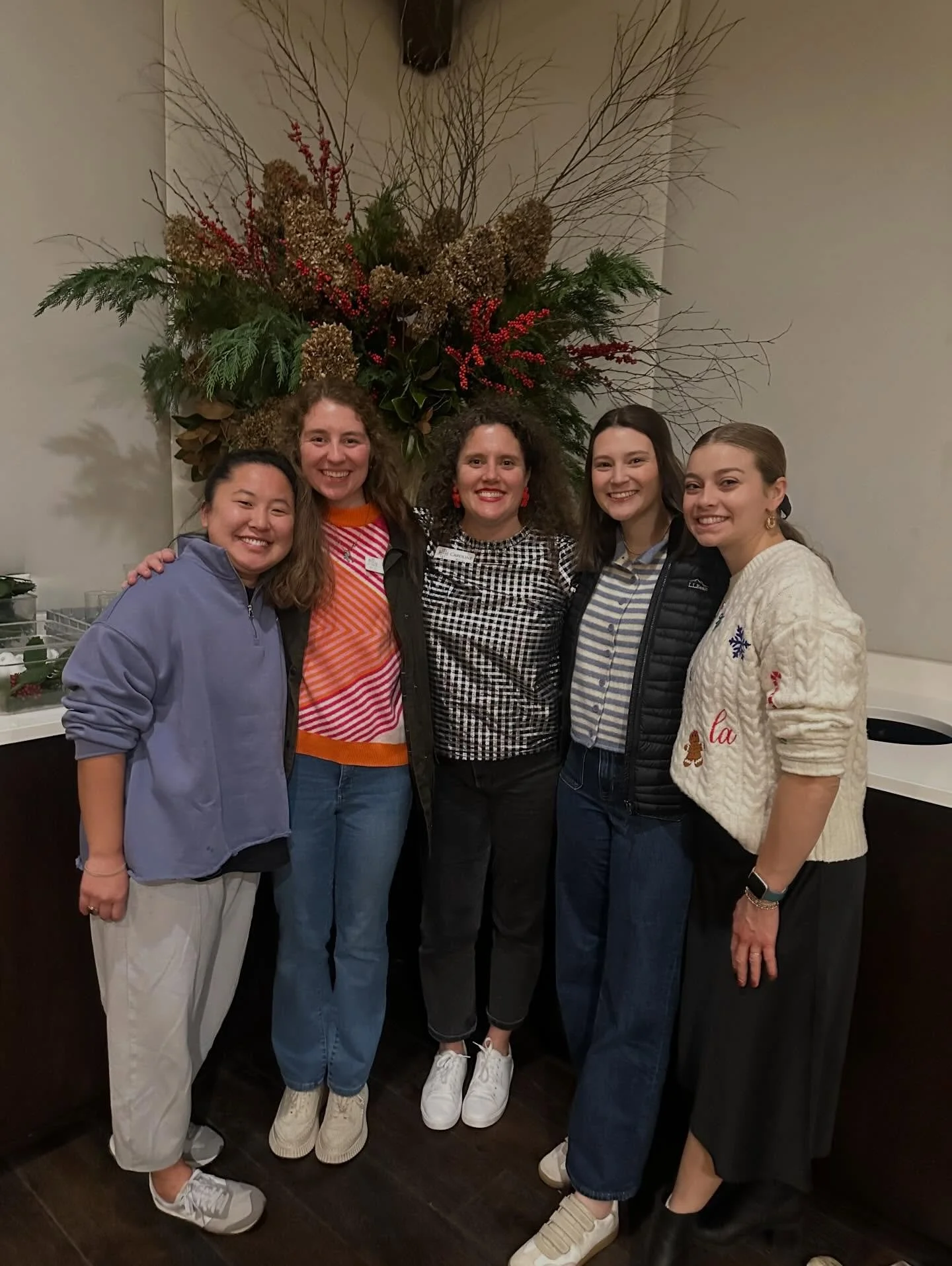 Girl group photo at Lessons &amp; Carols last week 🫶🏻