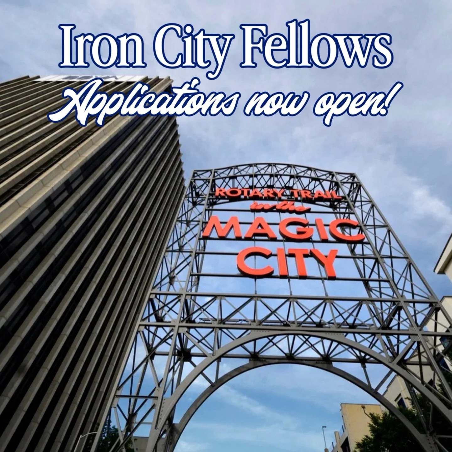 Applications are now open for our 2027-2028 Iron City Fellows Class! Looking for community, job opportunities, and gospel centered training after college? See what makes our program so special, click on the link in our bio for more information. 

#bh