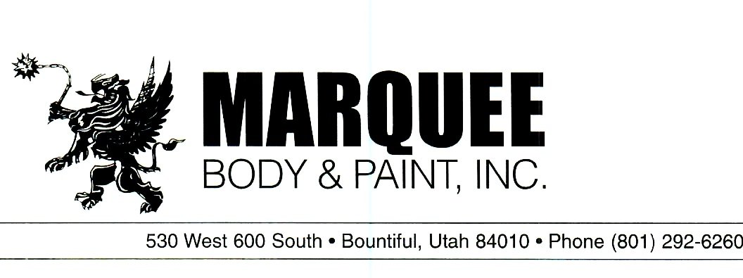 Marquee Body and Paint