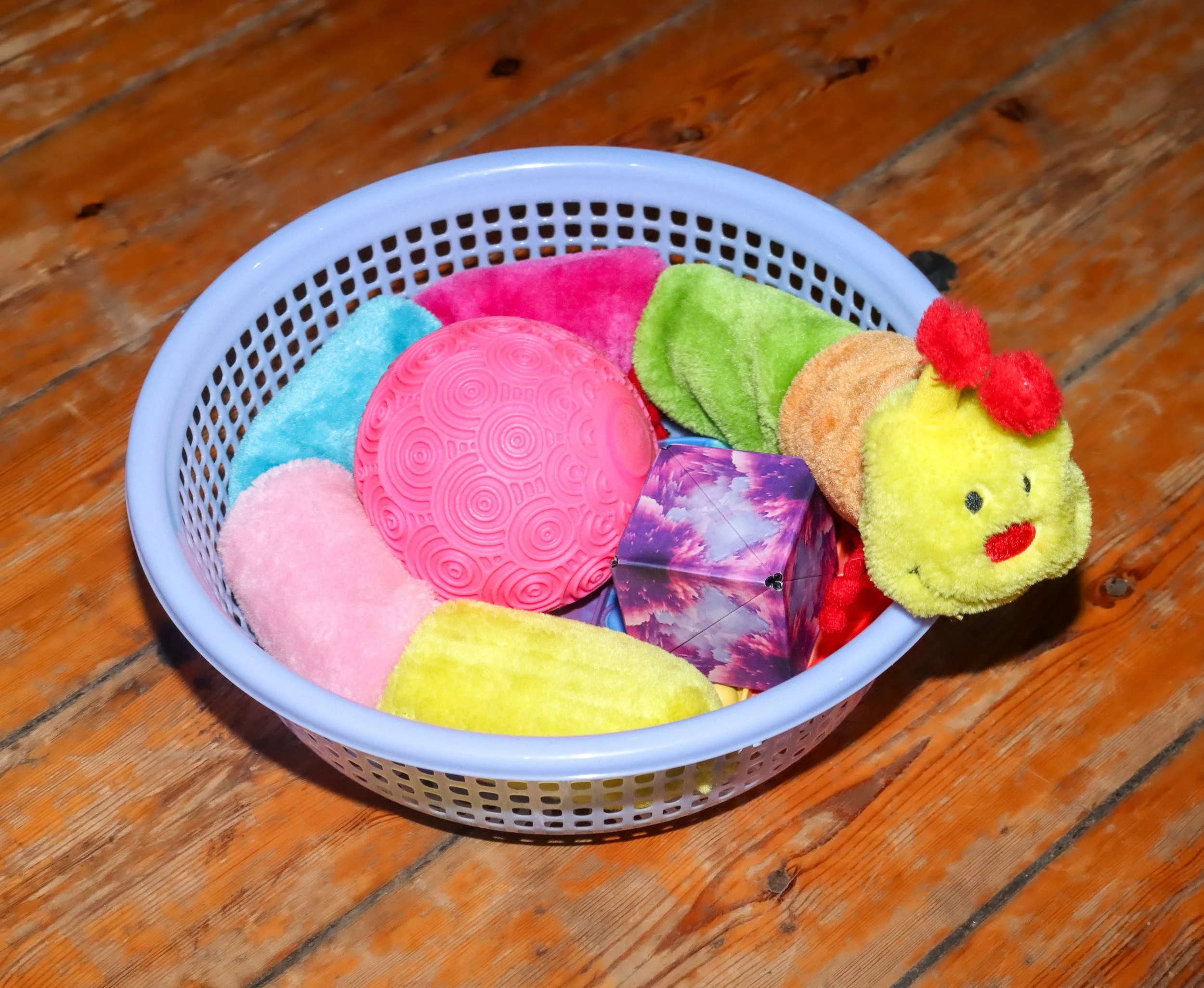 Fidget Toy Basket (Close Up)