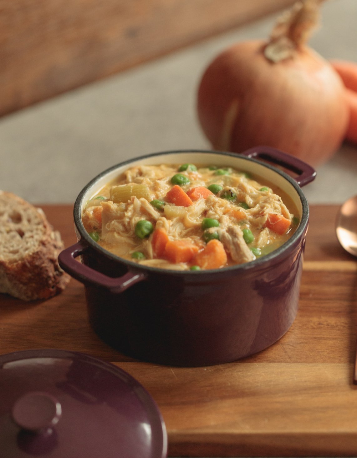 Hormone-Friendly Chicken Pot Pie