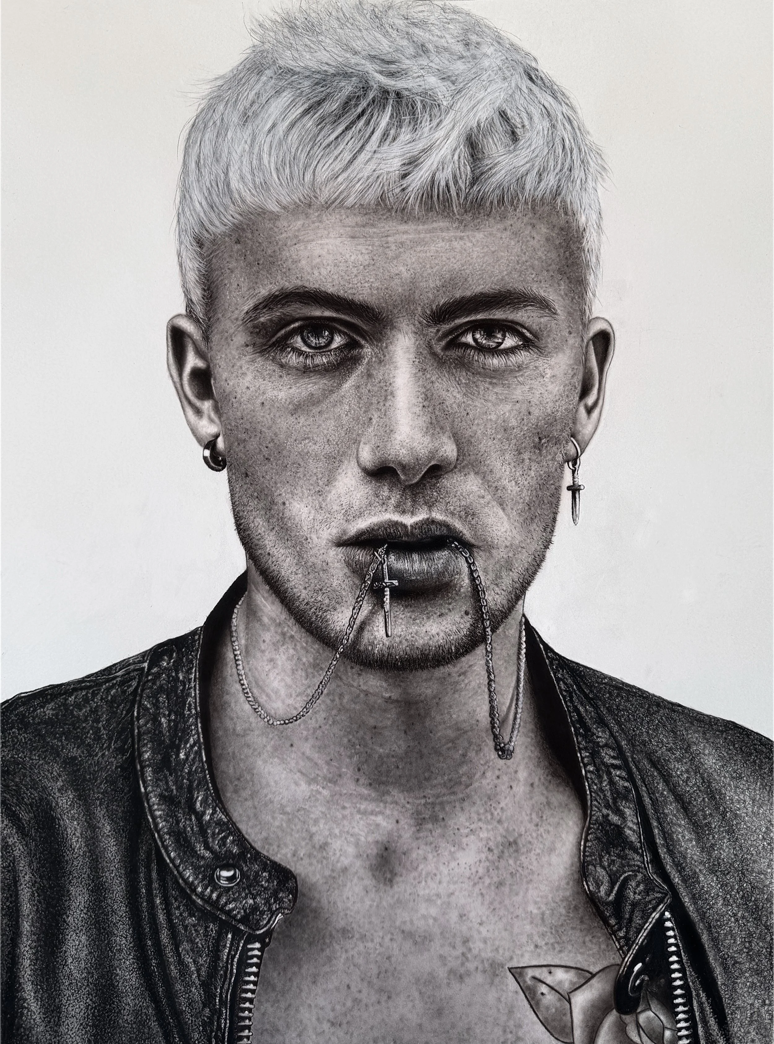 Tanner Reese 18x24in Charcoal