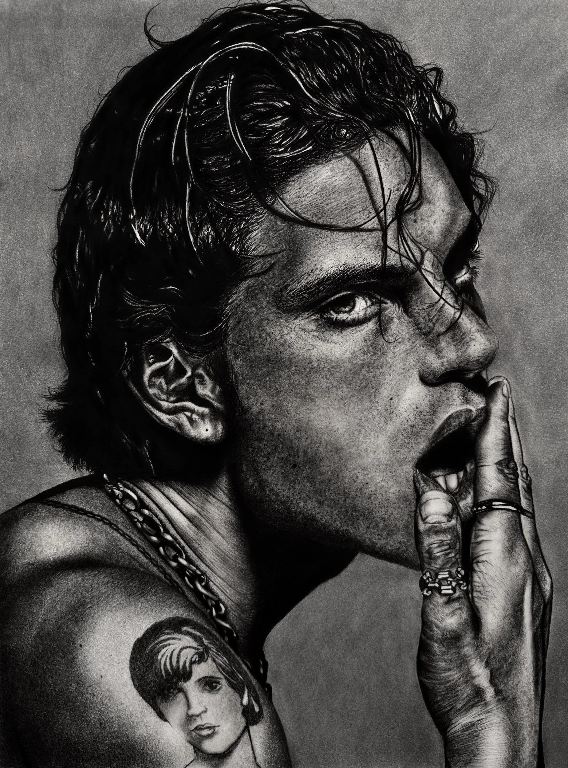 Samuel Larsen 18x24in Charcoal