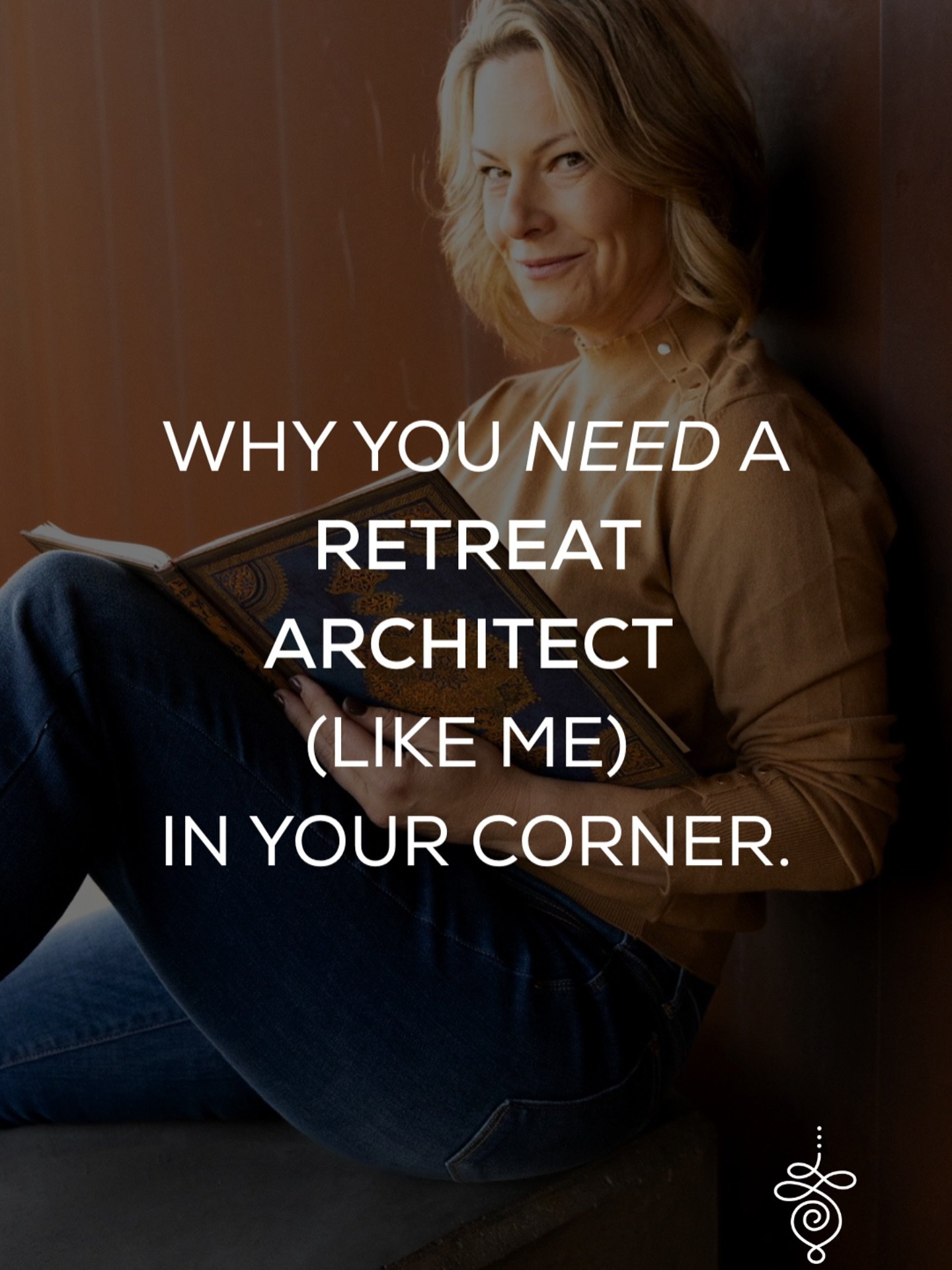 Everyone wants to lead a transformational retreat.
But few know how to build one that actually transforms...start to finish, inside and out.

That&rsquo;s where I come in.

I&rsquo;m not just here to help you pick a dreamy venue or plan a beautiful f