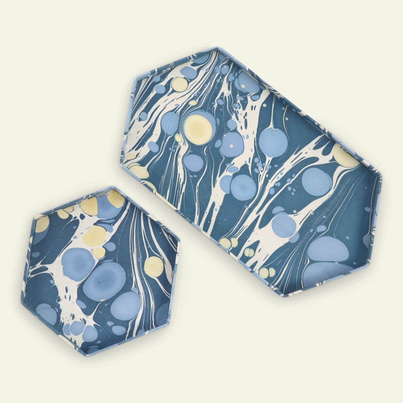 hand marbled tray set.jpg