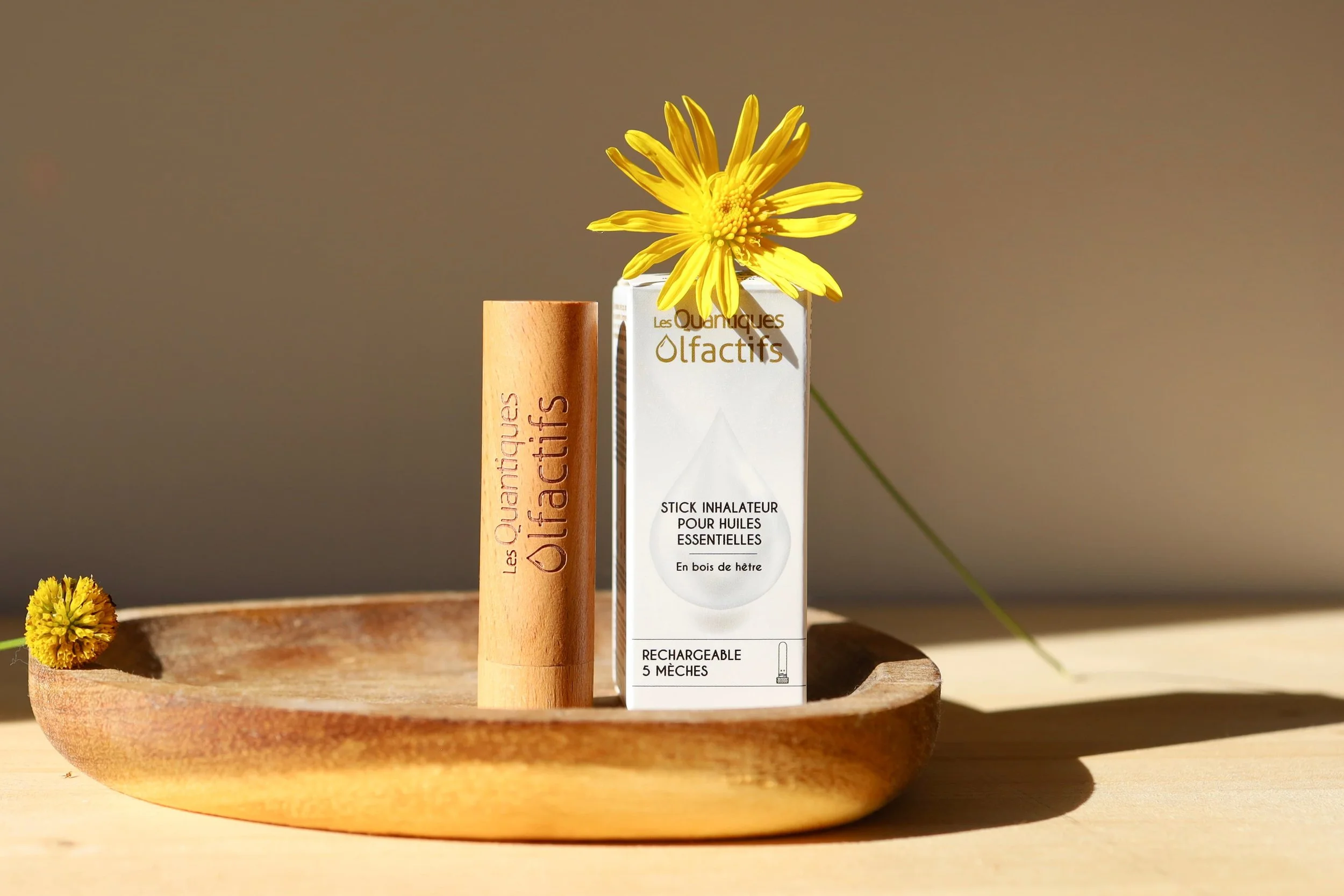 Stick inhalateur en bois d'hêtre