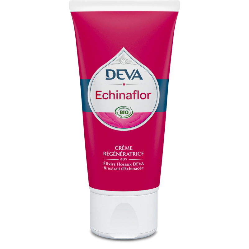 Crème Echinaflor aux Élixirs Floraux Deva & extrait d'échinacée