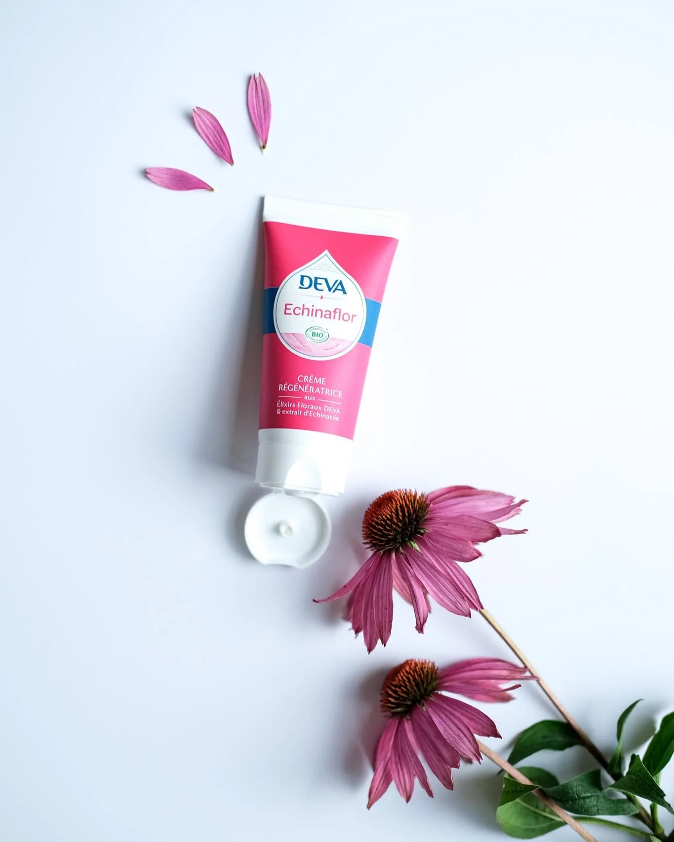 Crème Echinaflor aux Élixirs Floraux Deva & extrait d'échinacée