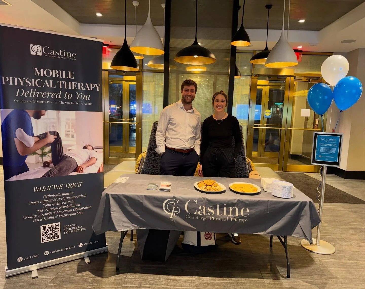 Thank you to @meridianatgalleryplace for hosting us and to all the residents who stopped by our table. We had such a great time meeting everyone, sharing more about concierge physical therapy, and connecting with the community.

We are grateful for t