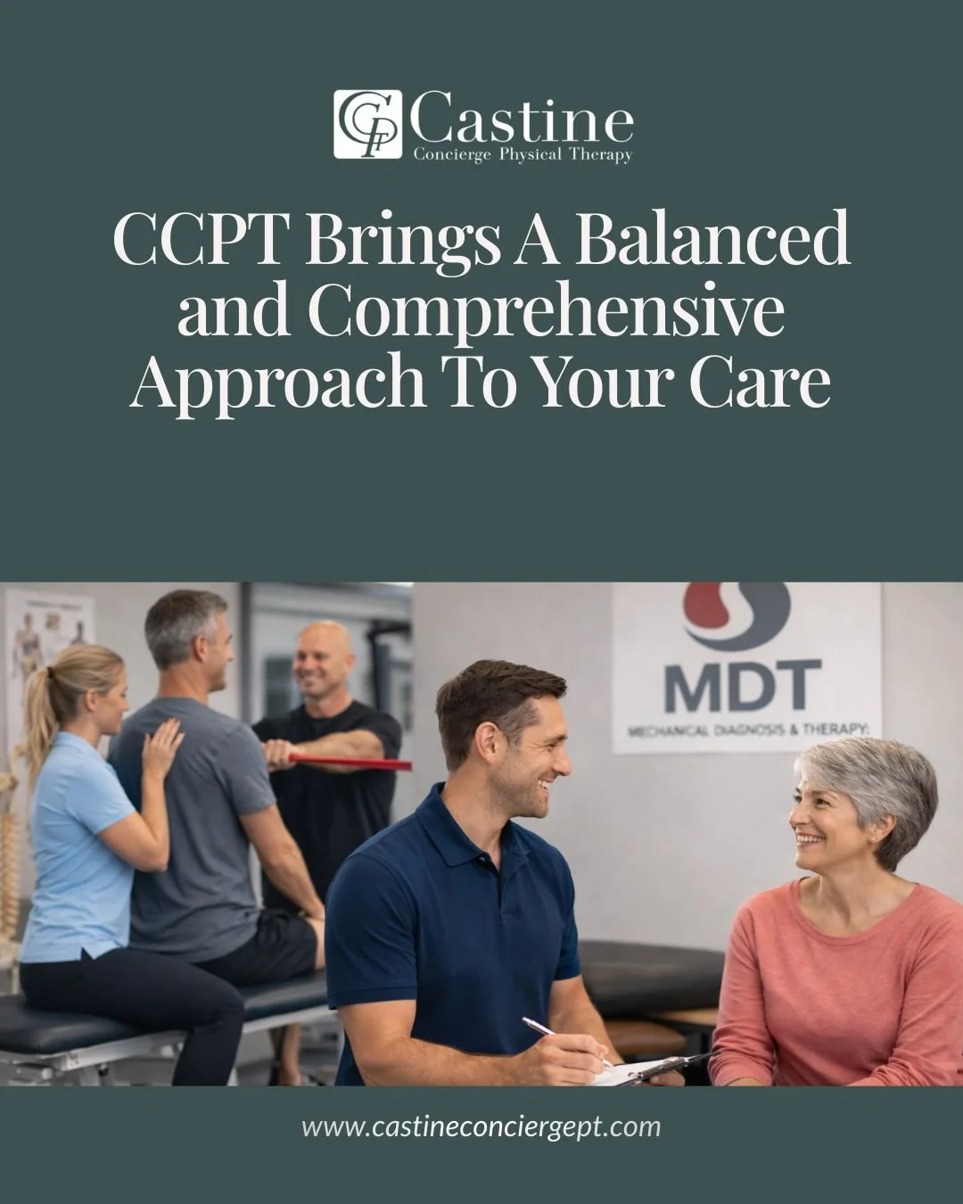 MDT is a framework. Treatments are not applied rigidly. 

Not all patients demonstrate a directional preference.

Not all symptoms are mechanically driven.
One of MDT&rsquo;s strengths is identifying when a different approach is needed.

At CCPT, MDT