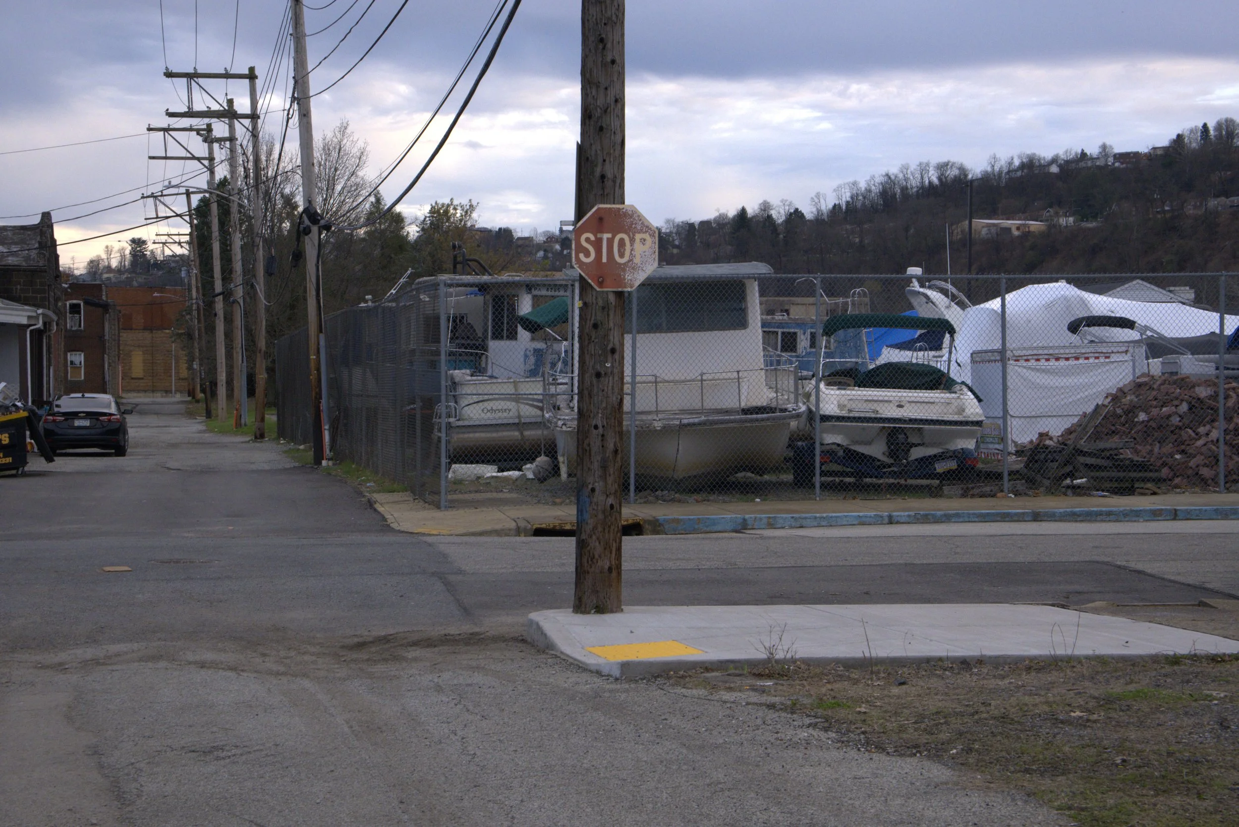 "Stop Here", photo by Micah Parness