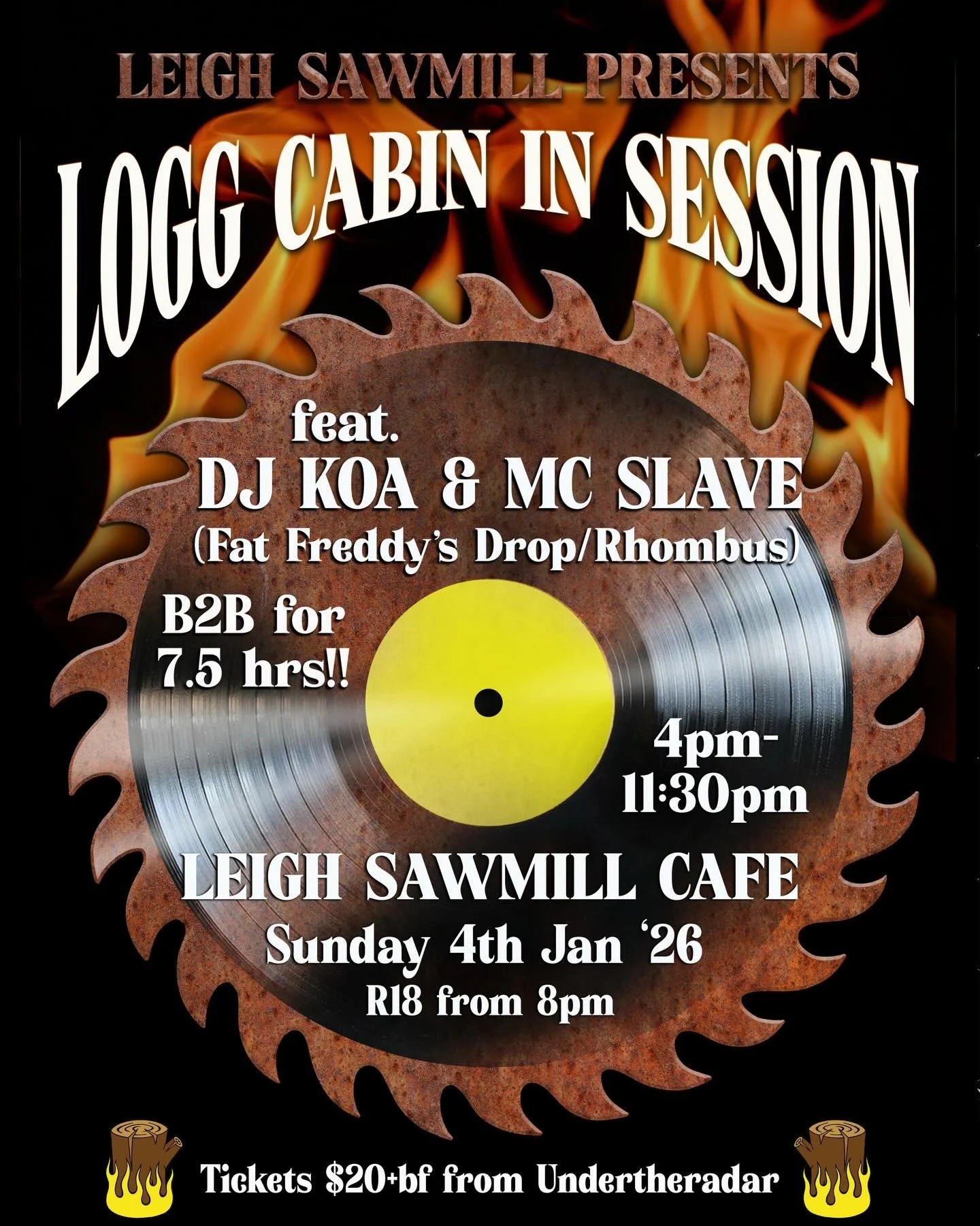 Looking forward to this summer Sunday goodie! @theloggcabin and @rarokoa starting in the garden at 4pm then heading inside for some dancefloor action from 8pm
Tickets @undertheradarnz
Nice!