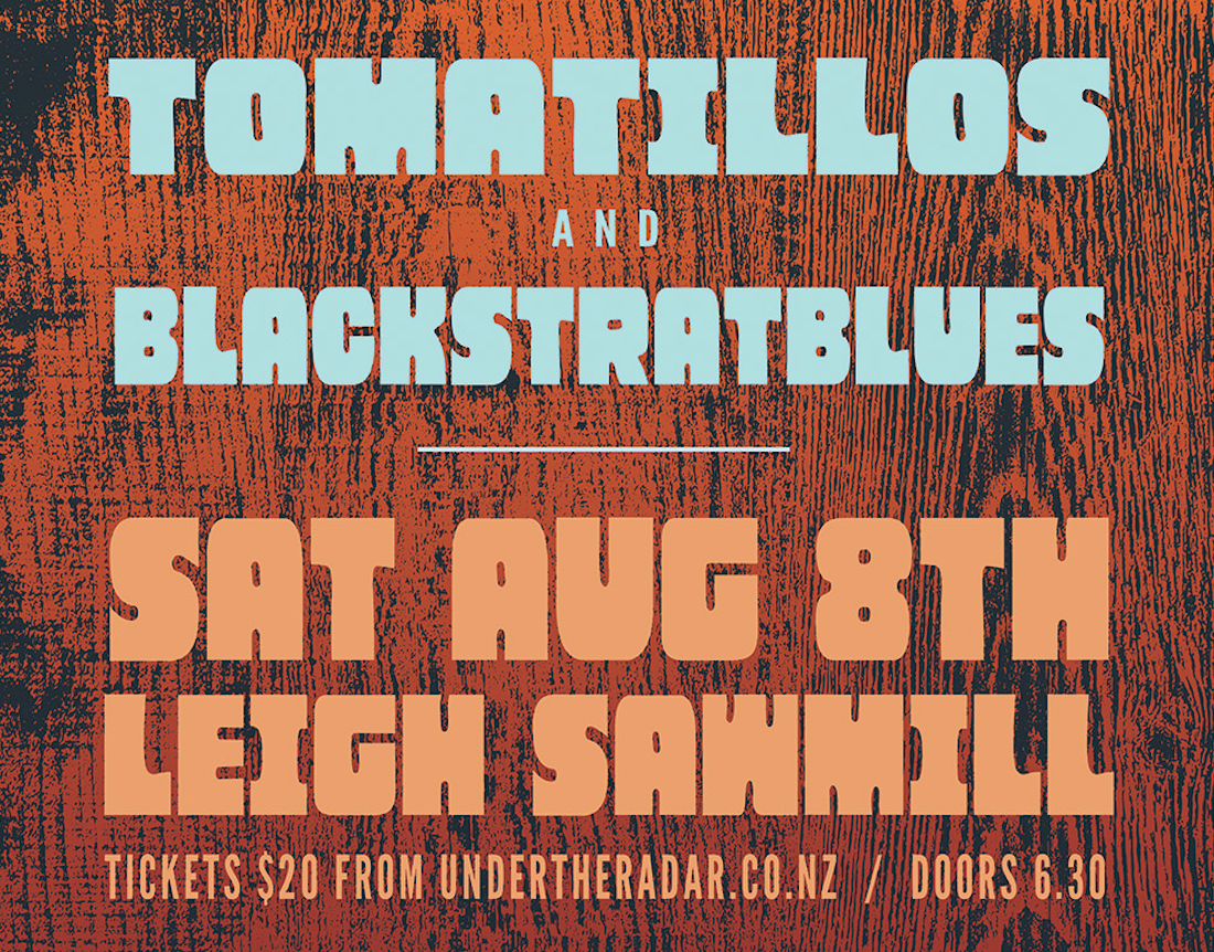 BLACKSTRATBLUES + TOMATILLOS