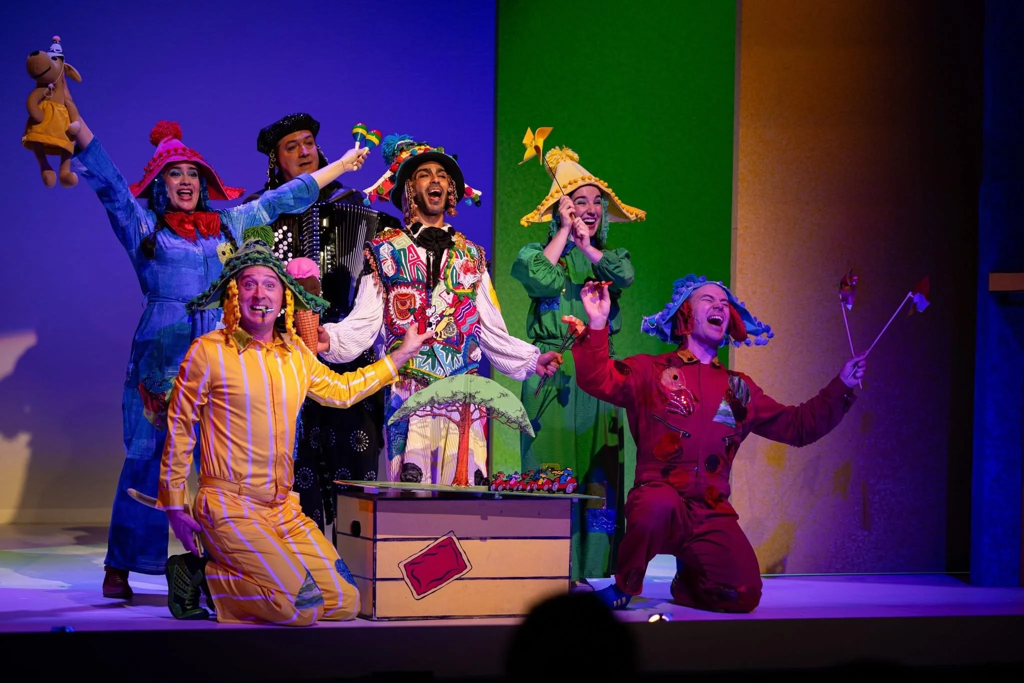 Go Dog Go/ Ve Perro Ve at The Kennedy Center as Green Dog