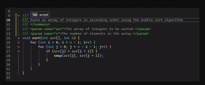 Microsoft releases Visual Studio documentation comment generation