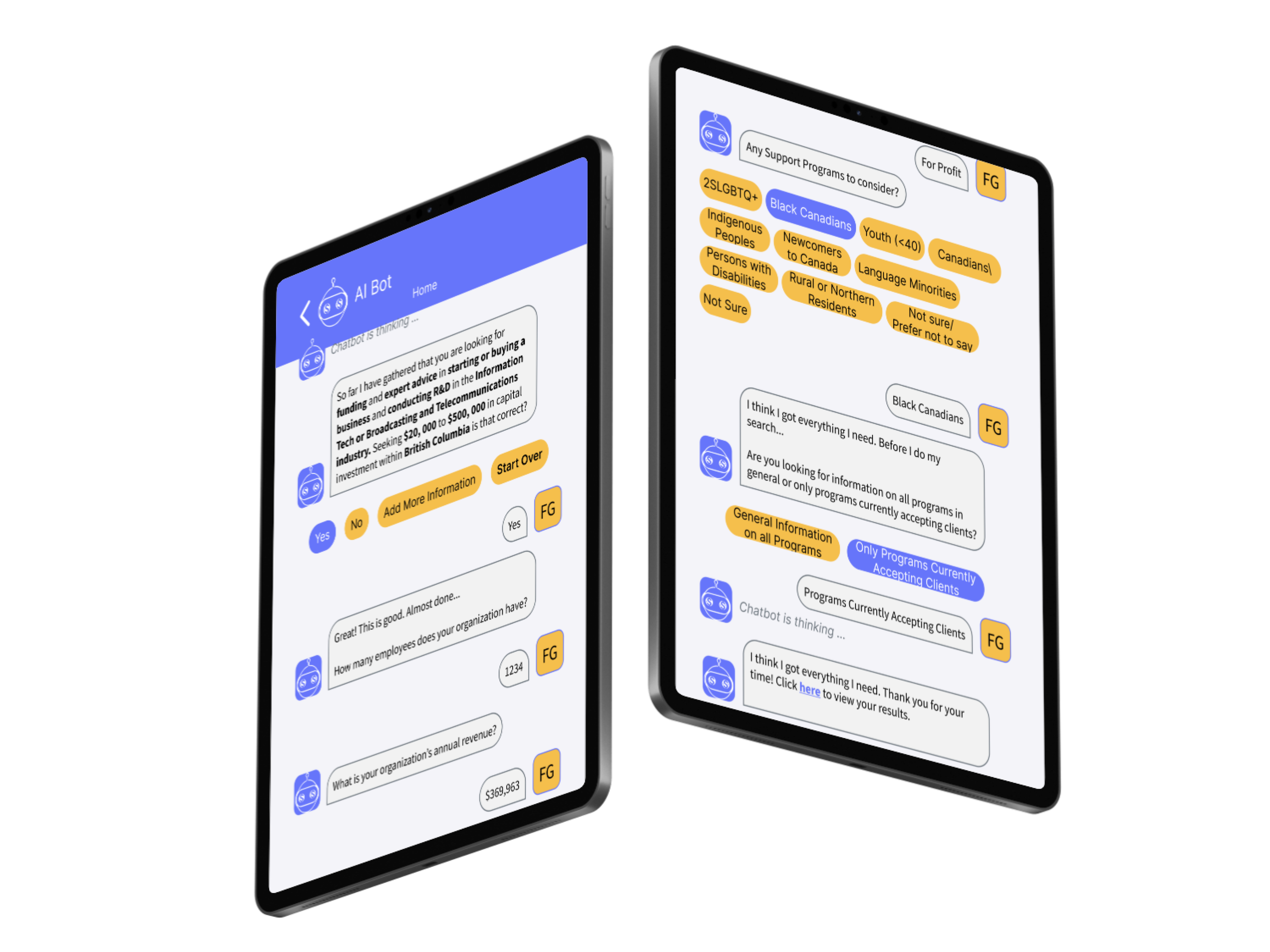 Mock Up ChatBot