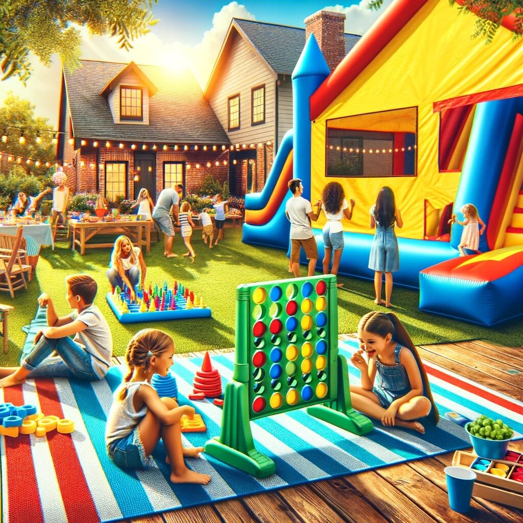 ☀️ The countdown to summer is on, Salt Lake County! 🌈 Flipside Fun is here to supercharge your summer with the coolest inflatables, water slides, and, introducing, GIANT yard games! Whether it's a family gathering or a neighborhood bash, let's make 