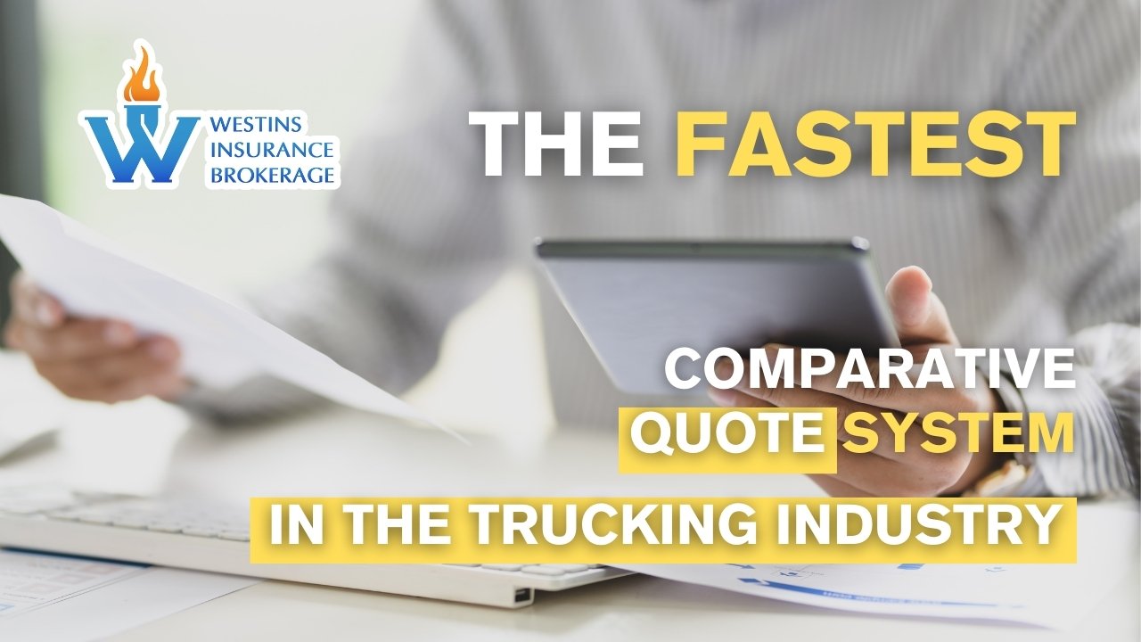 The Fastest Comparative Quote System in the Trucking Industry