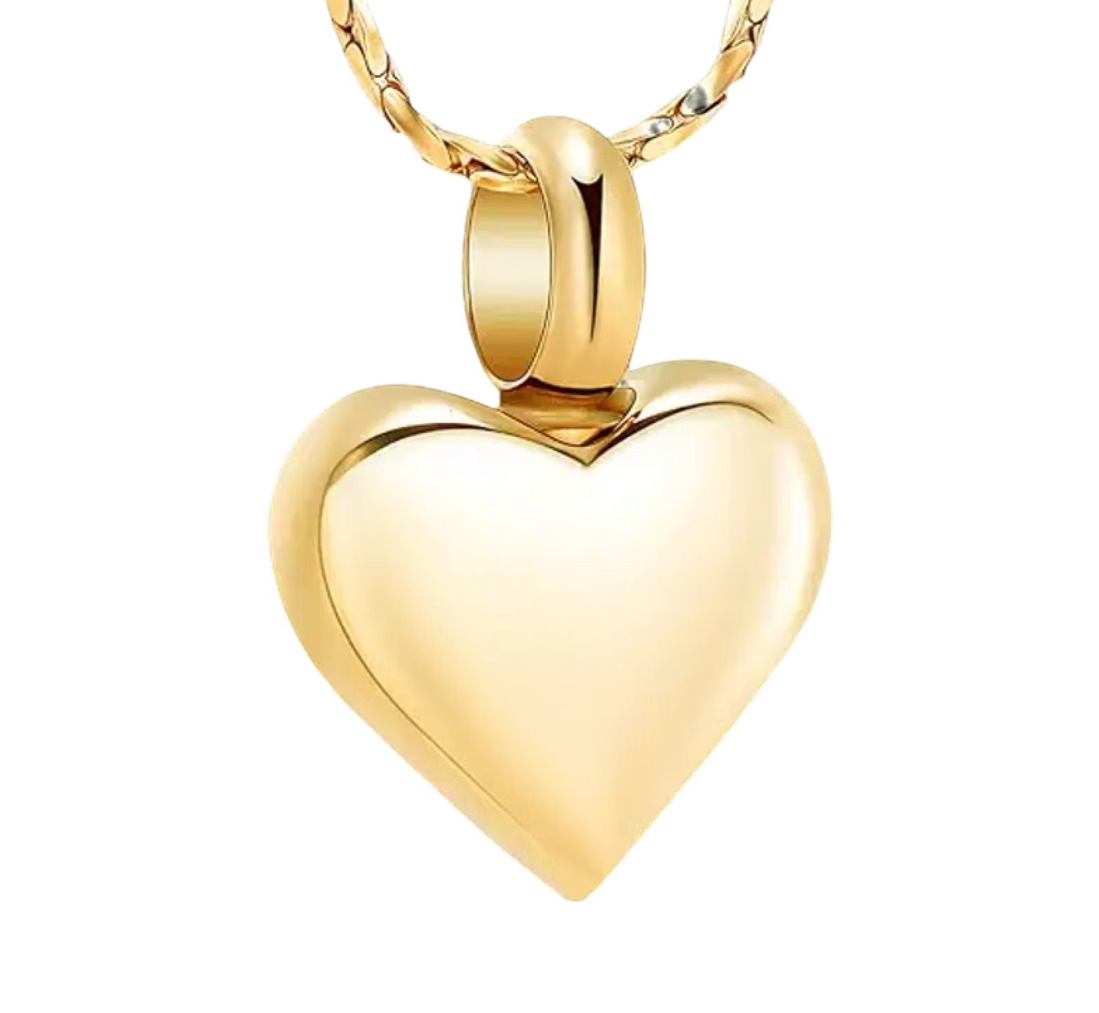 Gold Love Heart Pendant