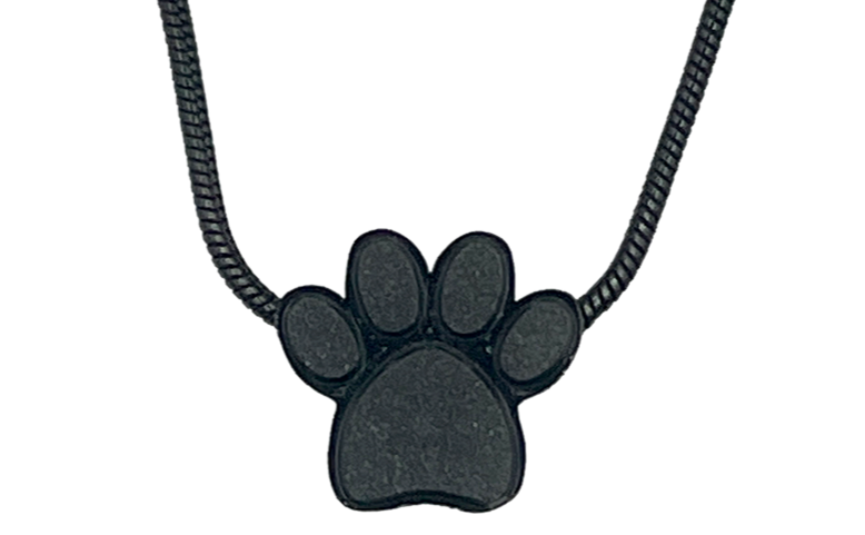 Black Paw Pendant