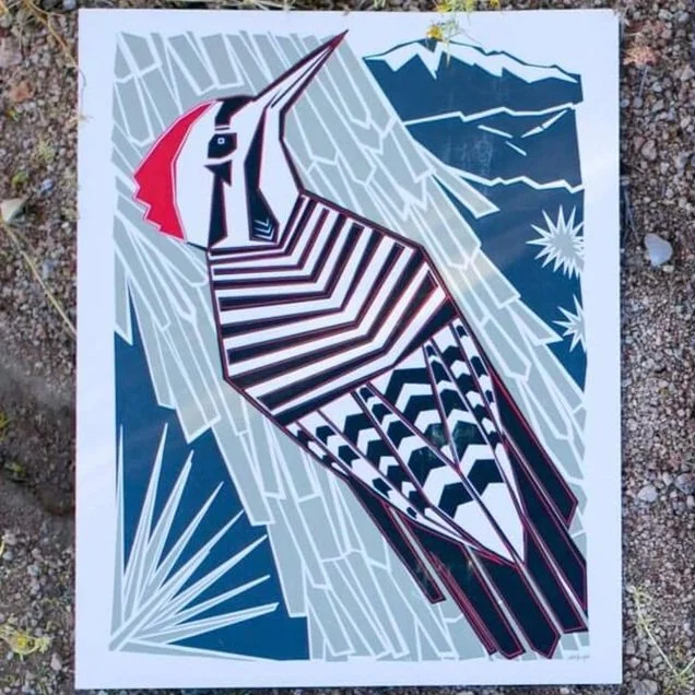 Ladder-backed Woodpecker 8x10 Print
