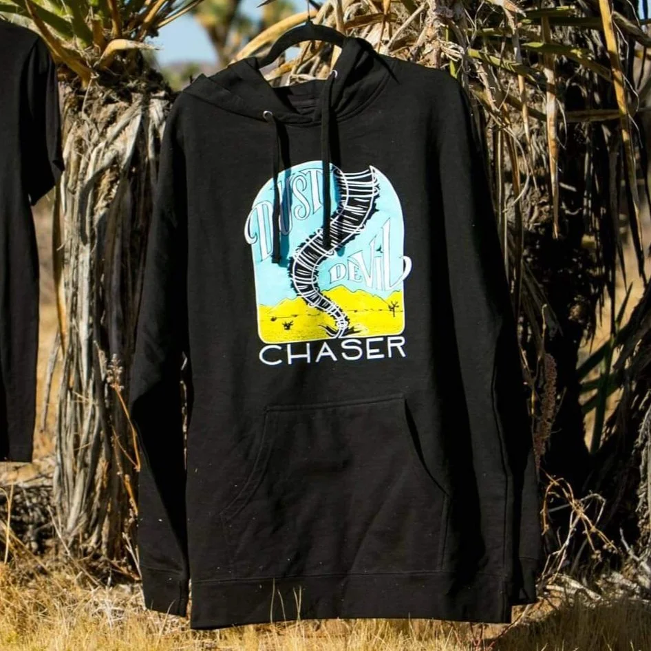 Dust Devil Chaser Hoodie - Black