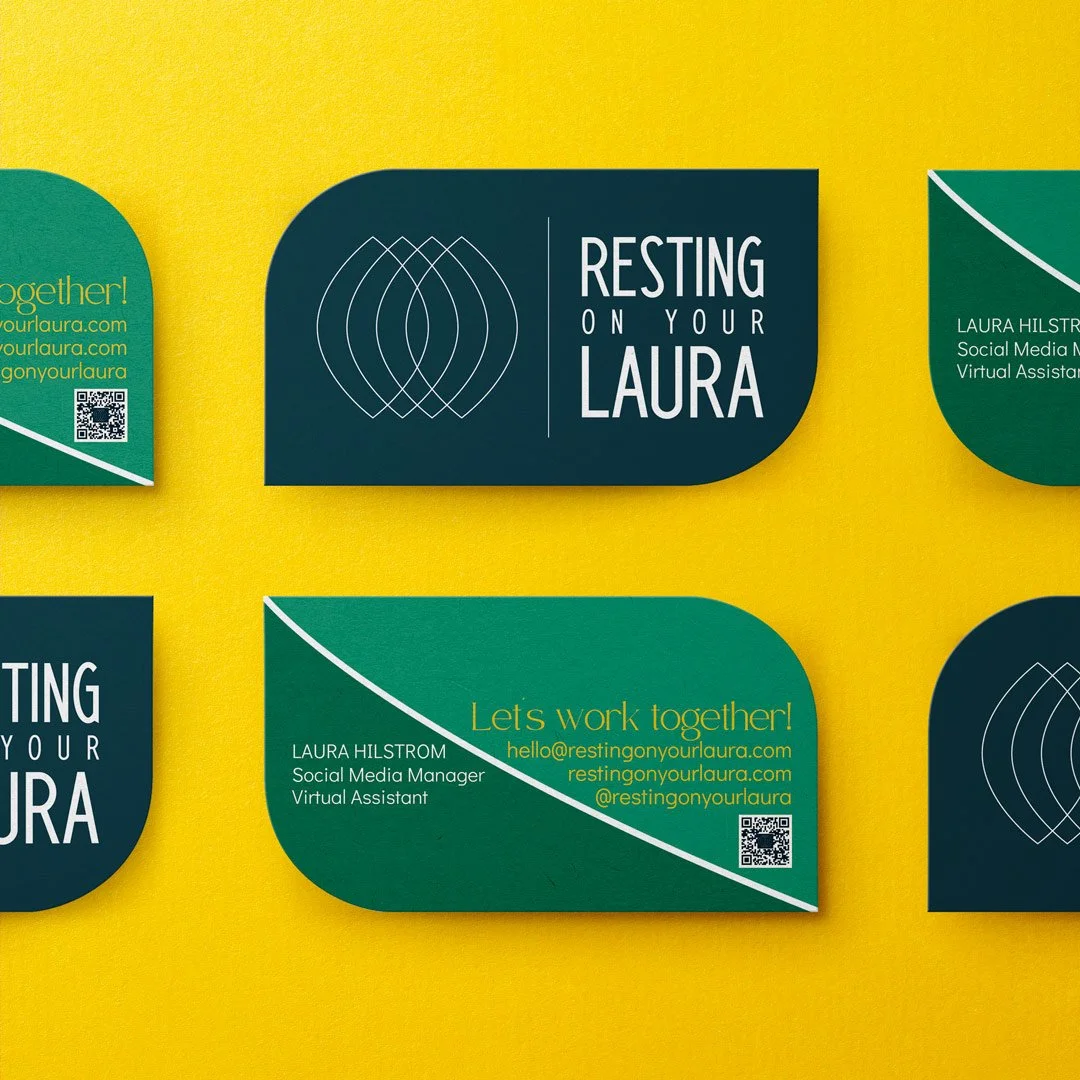 Resting on Your Laura Logo in use