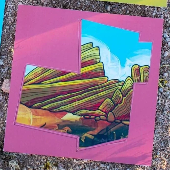 Monzogranite Day Print
