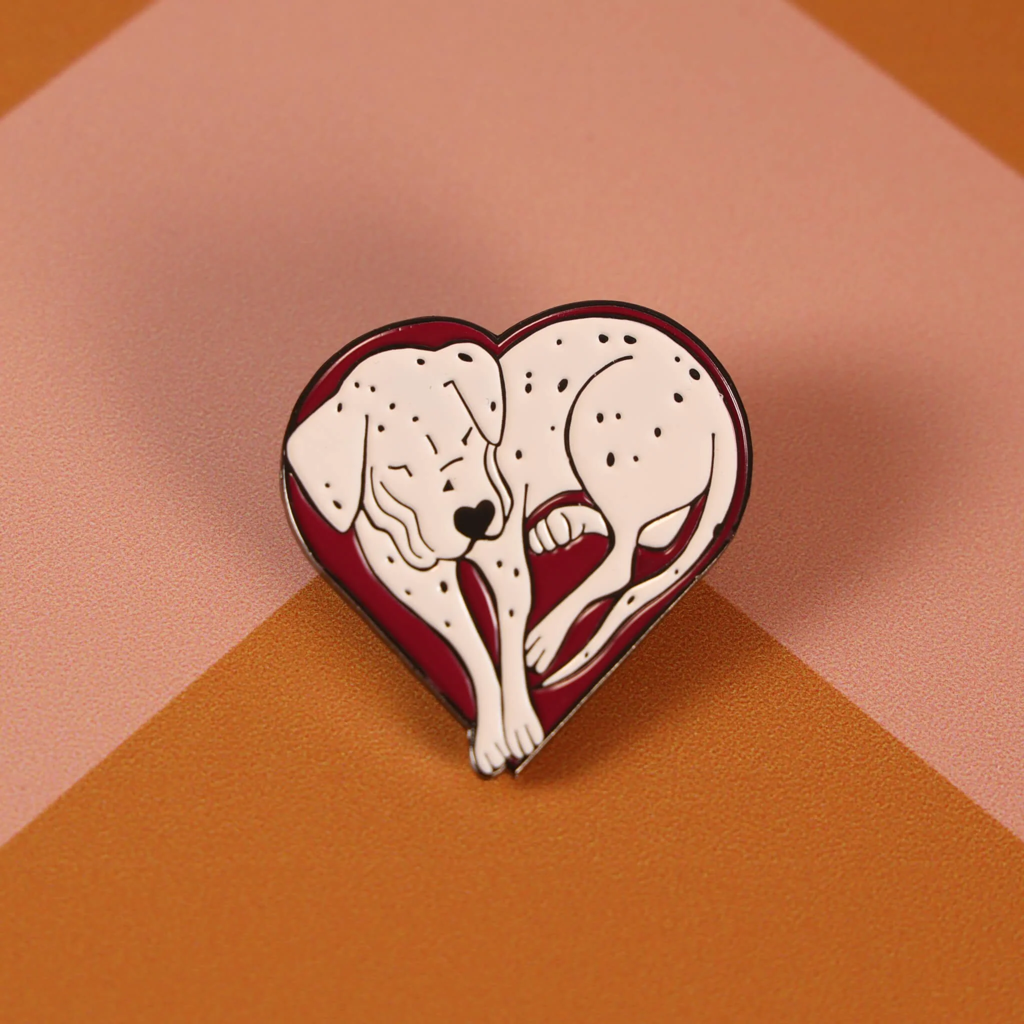 Lunar Heart Enamel Pin
